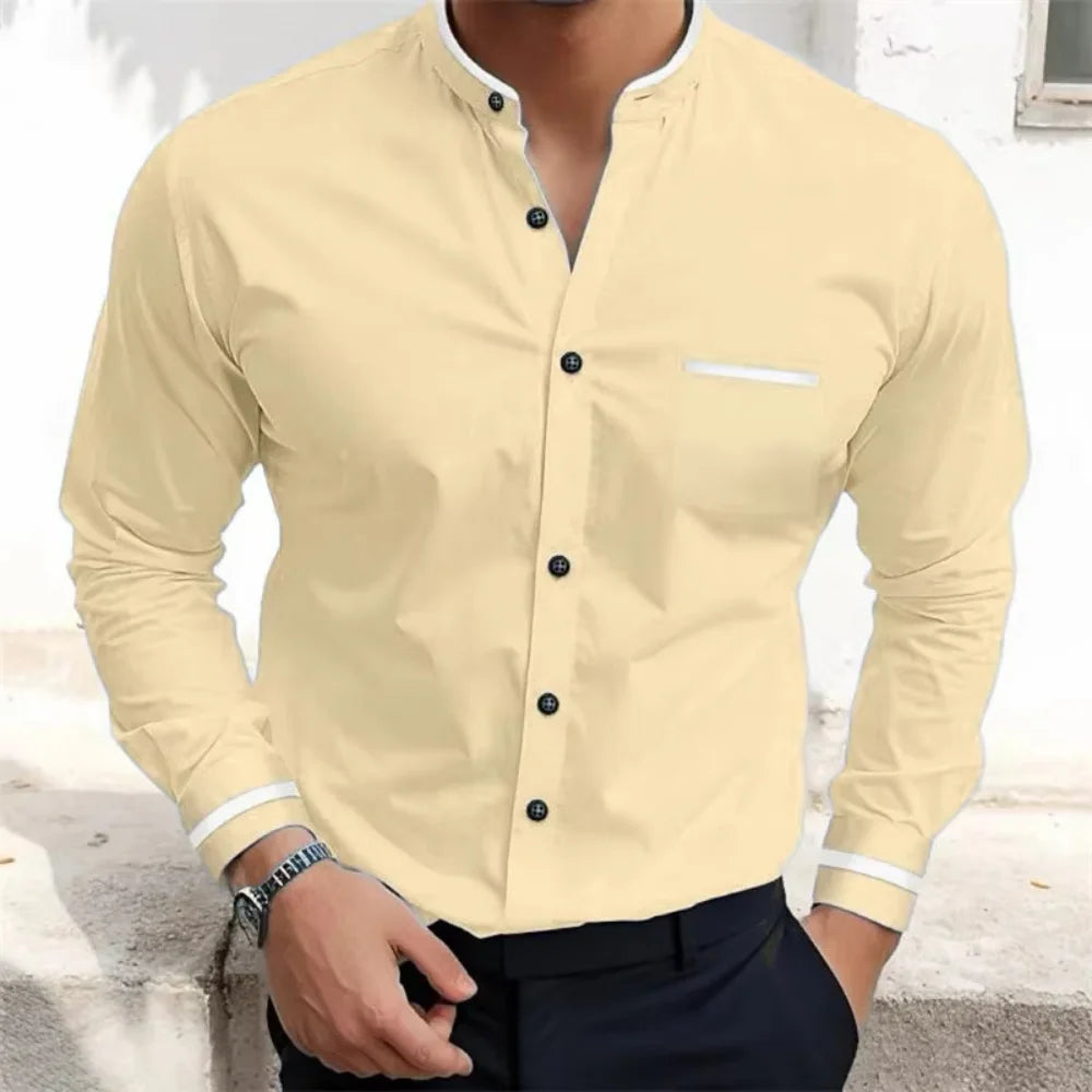 Nine color men's shirts 3D printing men's Hawaiian clothing business office oversized XS-6XL comfortable soft fabric
