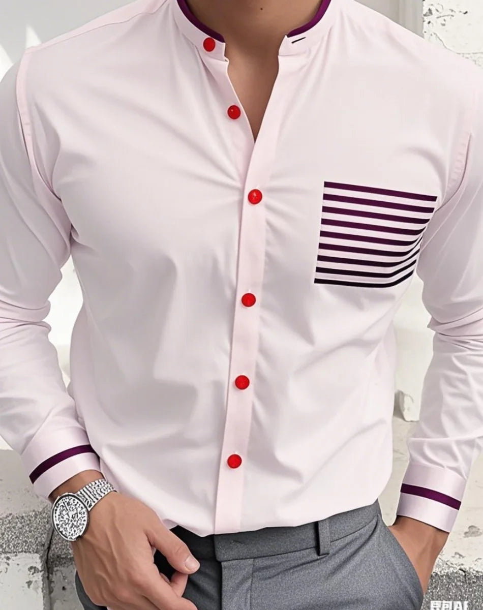 Nine color men's shirts 3D printing men's Hawaiian clothing business office oversized XS-6XL comfortable soft fabric