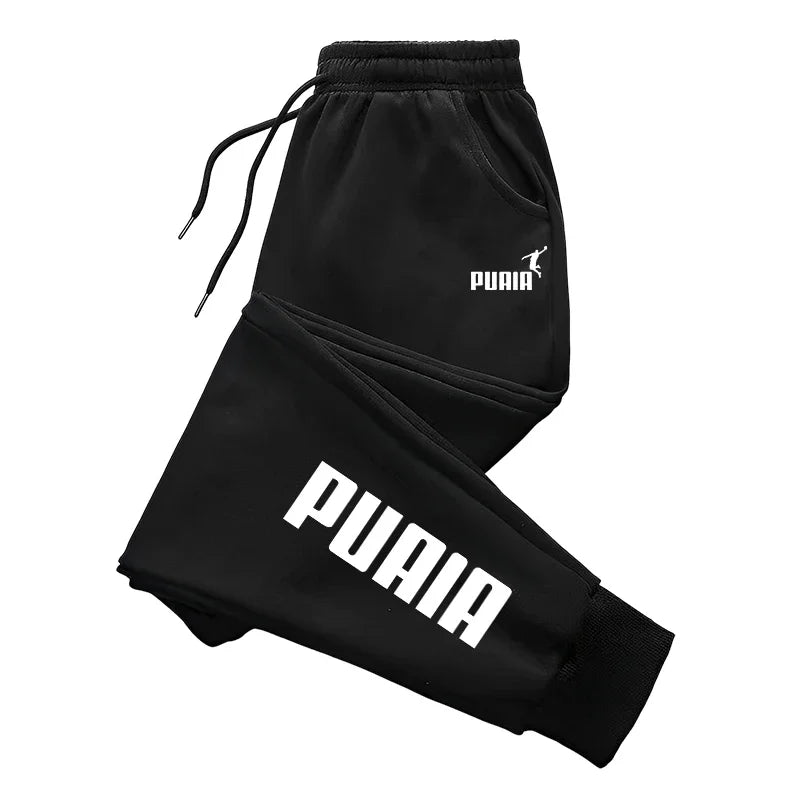 Letter Print men's Pants Autumn Winter New Sport Jogging Trousers Fitness Loose Fit Clothing Solid Color Outfit Streetwear Pants
