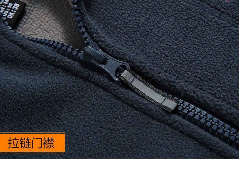 Men's Fleece Jacket for Autumn and Winter - New Style, Warm & Outdoor Cold-Resistant