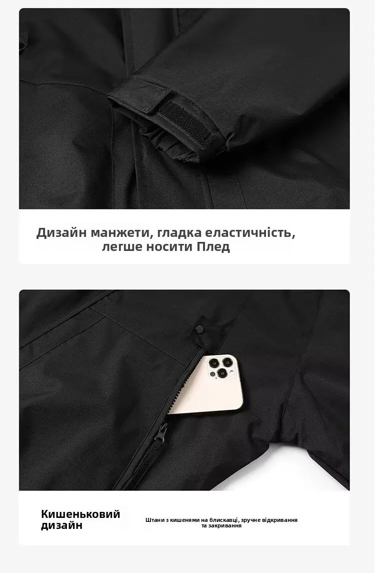 Outdoor Men's Jaet Spring Autumn New Sle Loose Workwear Windproof Waterproof Coat Couple Outerwear Faion Urban Youth