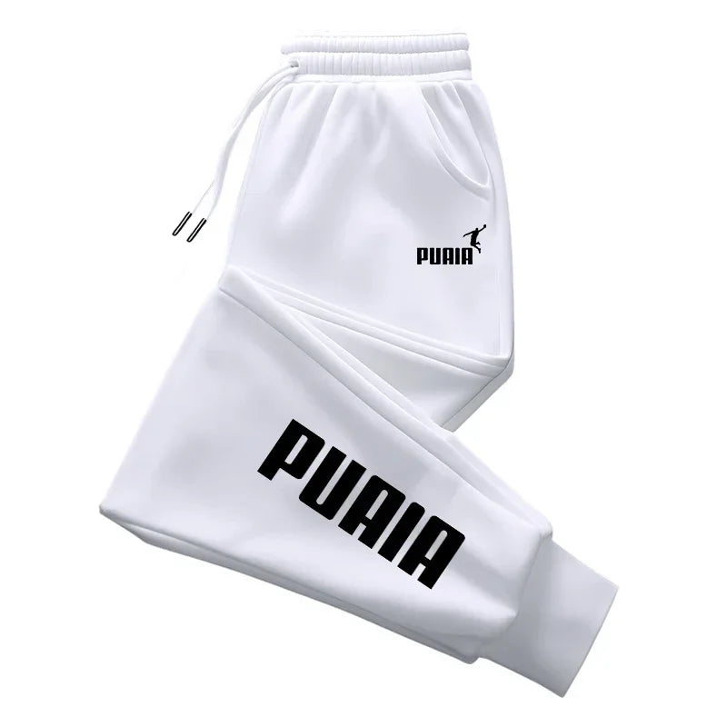Letter Print men's Pants Autumn Winter New Sport Jogging Trousers Fitness Loose Fit Clothing Solid Color Outfit Streetwear Pants