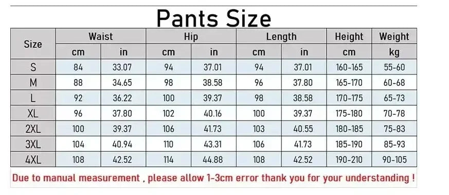 2025 Spring and Autumn Men's Fashion Printed Pants Casual Sports Pants Underwear Slow Running Fitness Sports Pants S-3XL