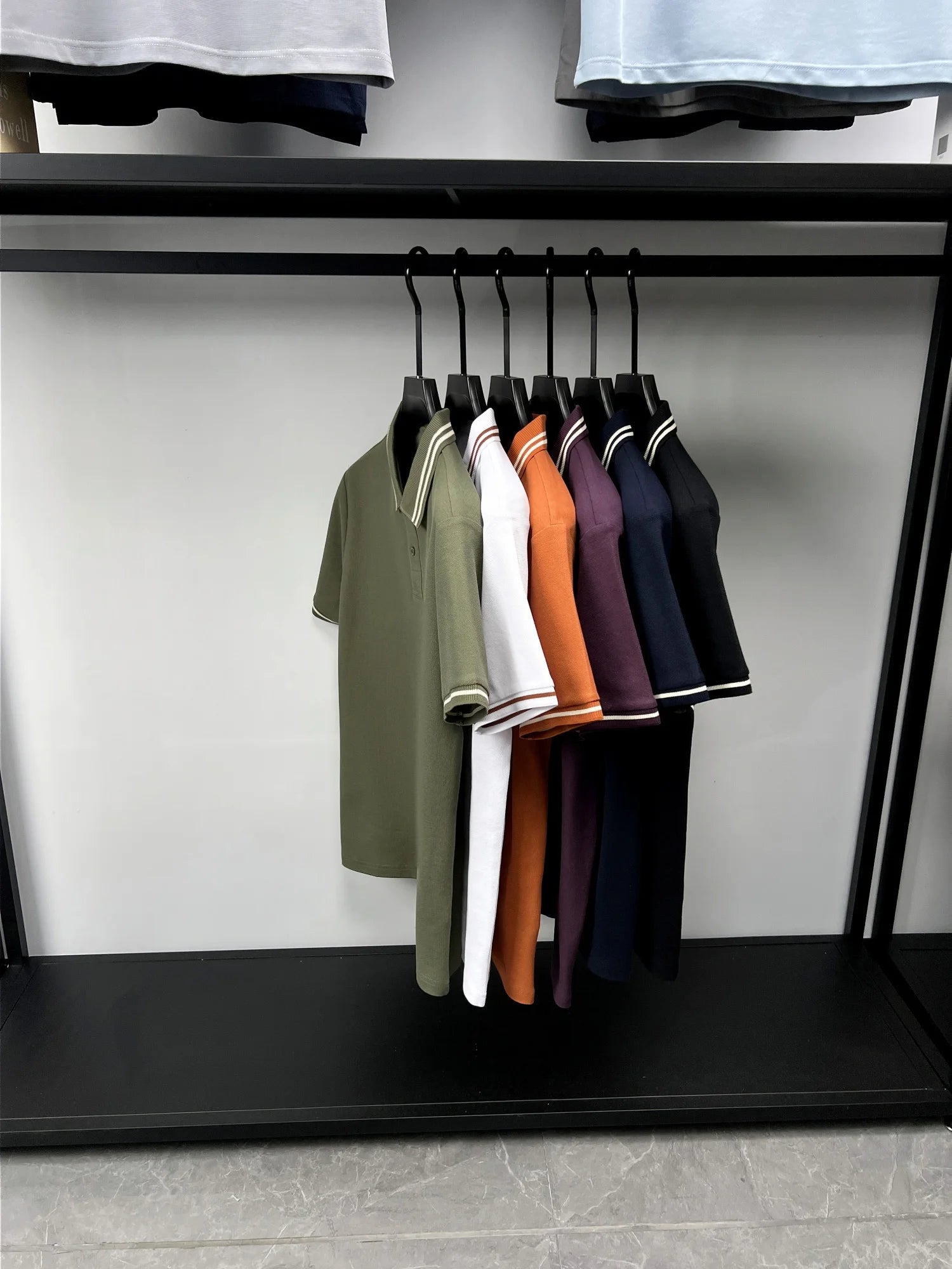 Luxury brand 100% cotton short sleeve men's polo shirt summer high-end fashion classic embroidery business casual golf T-shirt