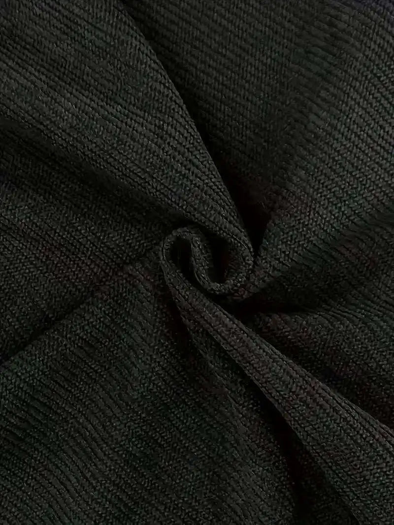 Men's corduroy loose European size hanging multi-functional casual straight leg pants, suitable for daily travel