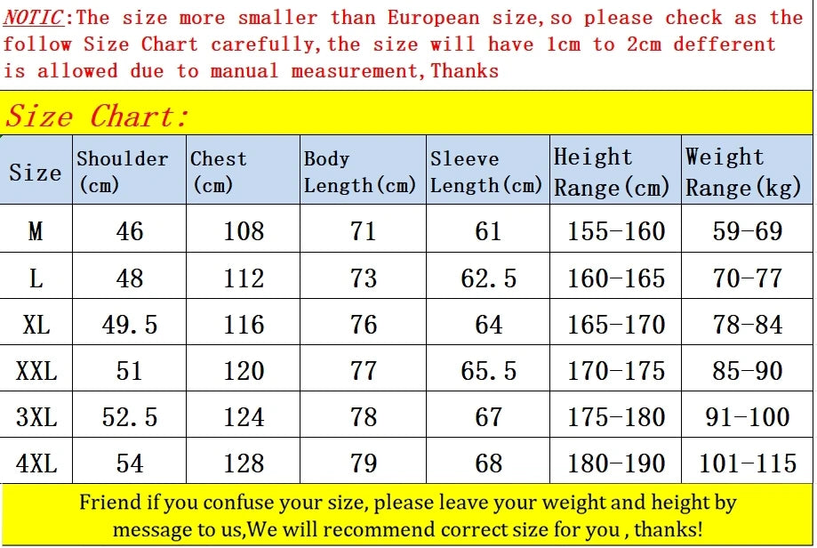New Men's Jacket Inner Thickened Cotton Winter Clothes Bruce&Shark Warm Fashion Casual Men Coats Cotton Outerwear Big Size 4XL