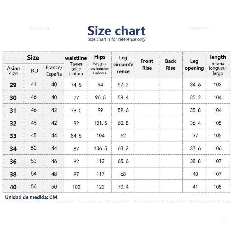 OUSSYU Brand Winter Men's Stretch Pants Business Work Formal Classic Solid Color Loose Straight Grey Trousers Men Plus Size 40