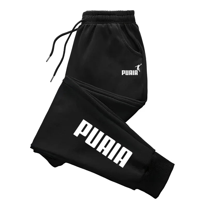 Letter Print men's Pants Autumn Winter New Sport Jogging Trousers Fitness Loose Fit Clothing Solid Color Outfit Streetwear Pants
