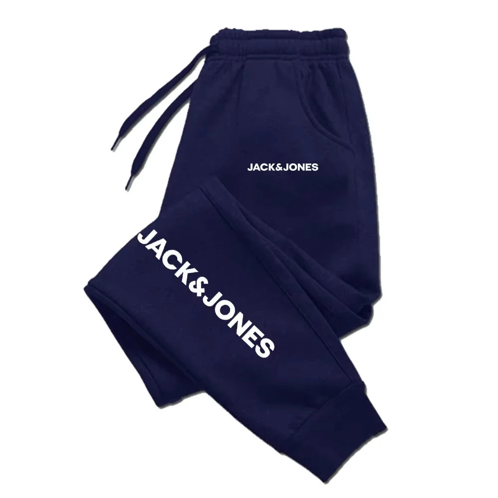 JACKJONESMen's jogging pants baggy pants neutral breathable baggy outdoor pants fashion design jogging pants new sweatpants WK28