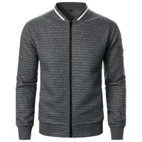 2025 Men's Warm Solid Color Windbreaker Men's Sports Jacket Outdoor Stormtrooper Jacket