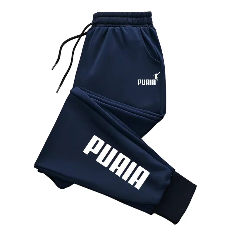 Letter Print men's Pants Autumn Winter New Sport Jogging Trousers Fitness Loose Fit Clothing Solid Color Outfit Streetwear Pants