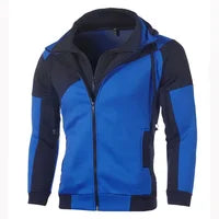 2025 new thick men's warm casual men's jacket solid color stand collar men's winter multi color windproof cotton down jacket